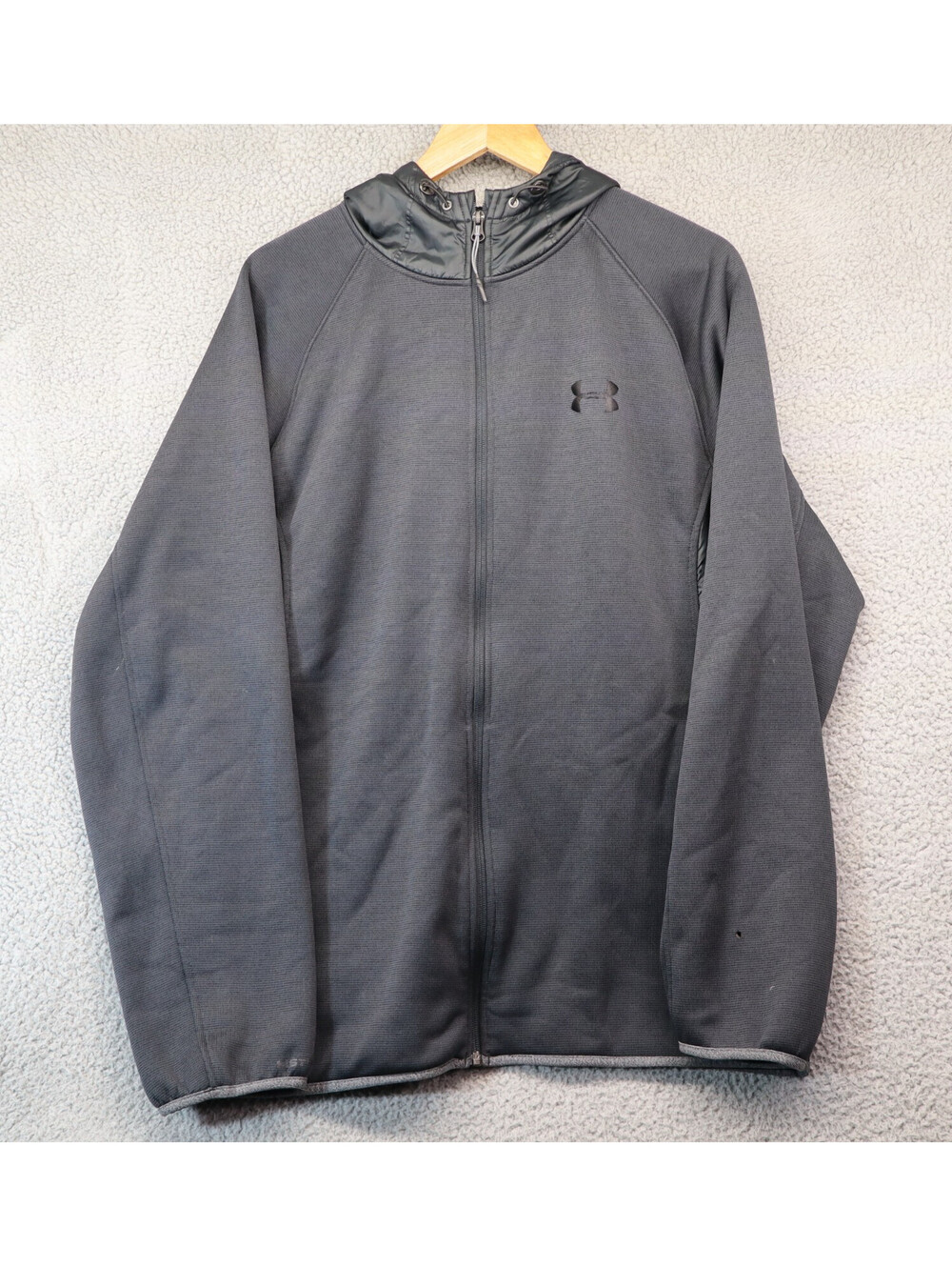 Under Armour Storm Swacket Zip Hoodie Jacket Men XL Black